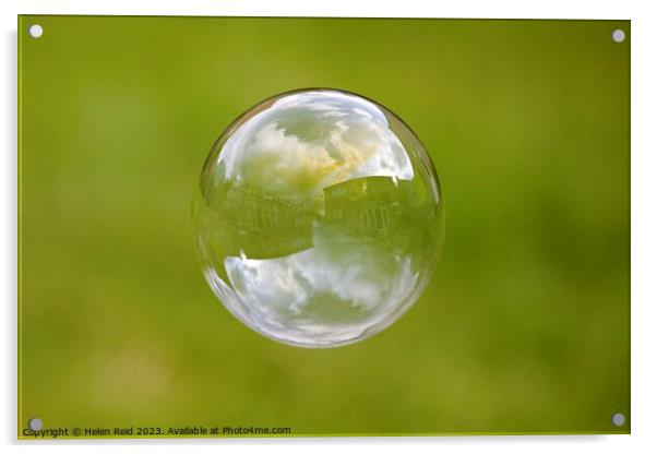 Bubble Acrylic by Helen Reid