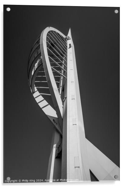 Spinnaker Tower, Portsmouth Acrylic by Philip King