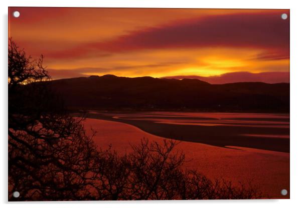 Dawn at Portmeirion 4 Acrylic by Paul Boizot