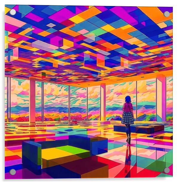 Room Of Wonder Acrylic by Victor Nogueira