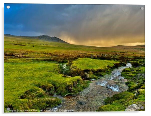 Rough Tor Acrylic by Paul Ramsbottom