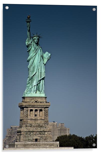Statue of Liberty Acrylic by Simon Gladwin