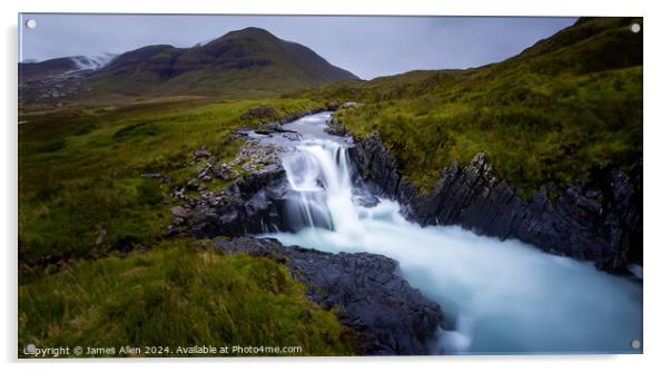 Isle of Skye  Acrylic by James Allen