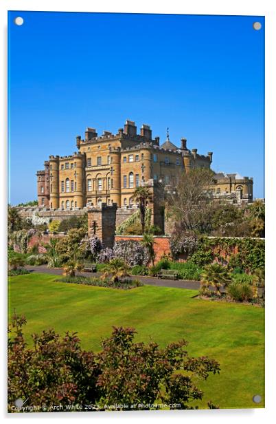 Culzean Castle, Maybole, Ayrshire, Scotland, UK Acrylic by Arch White
