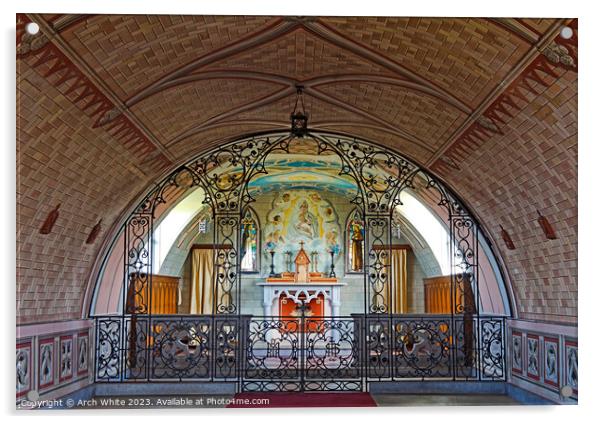 Italian Chapel, Orkney, Orkney Islands, Scotland, UK Acrylic by Arch White