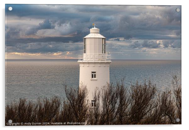 Trevose Head Lighthouse Acrylic by Andy Durnin