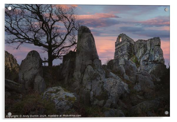 Roche Rock Acrylic by Andy Durnin