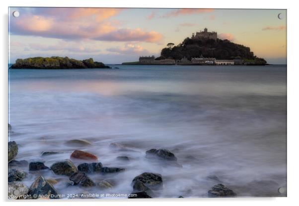 St Michael's Mount Acrylic by Andy Durnin