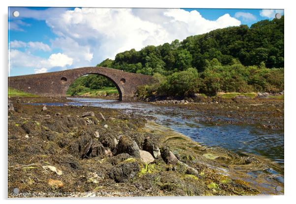 Bridge over the Atlantic Acrylic by Alan Payton