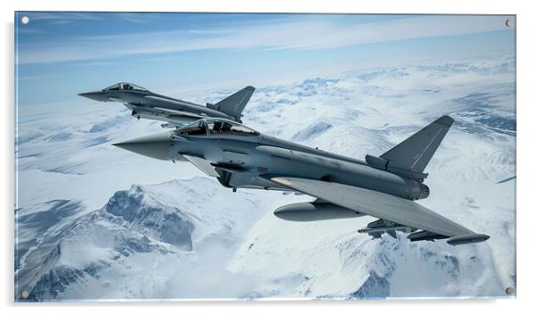 Enhanced Air Policing Acrylic by Airborne Images