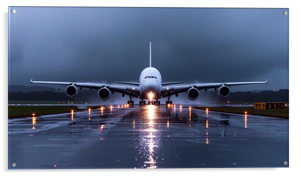 British Airways Airbus A380-800 Acrylic by Airborne Images