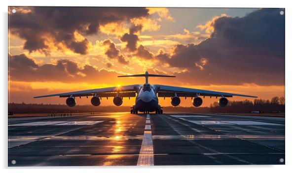 Antonov AN225 Mriya Acrylic by Airborne Images