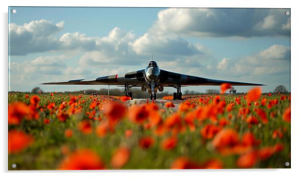 Avro Vulcan Bomber Remembers Acrylic by Airborne Images