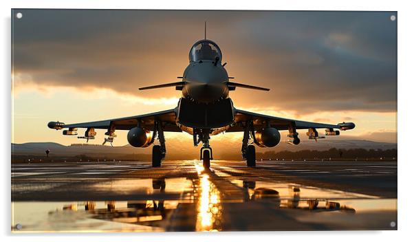 Eurofighter Typhoon Acrylic by Airborne Images