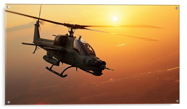 Bell AH-1 SuperCobra Acrylic by Airborne Images