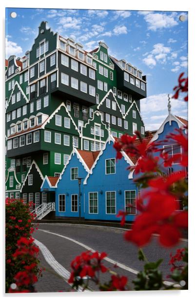 Zaandam, NETHERLANDS - 05, September 2022: Zaandam Acrylic by Olga Peddi