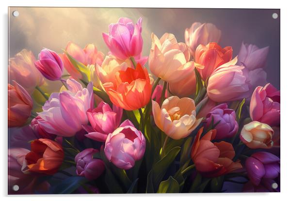 Tulips Acrylic by T2 