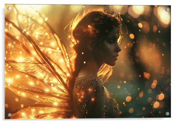 Beautiful Magic Fairy Acrylic by T2 