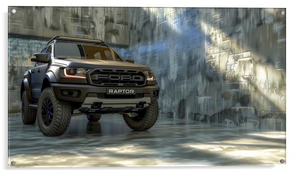 Ford Ranger Raptor Acrylic by T2 
