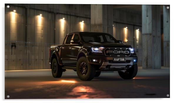 Ford Ranger Raptor Acrylic by T2 