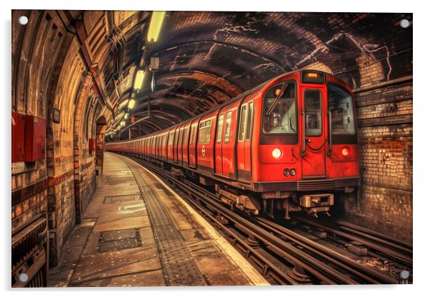 London Underground Acrylic by T2 