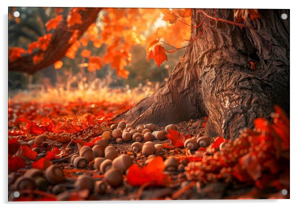Autumn Oak Acrylic by T2 