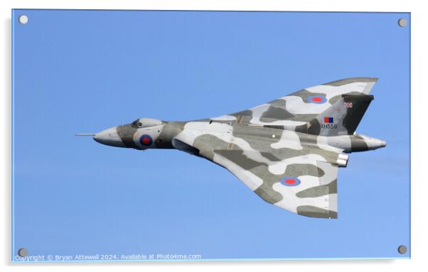 Vulcan bomber Acrylic by Bryan Attewell