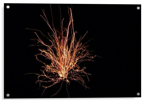 Fireworks Acrylic by George Young