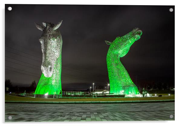 Kelpies Acrylic by Jack Biggadike