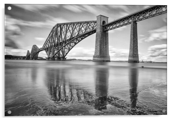 Forth rail bridge  Acrylic by John Hulland