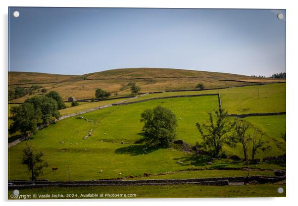 Yorkshire Dales Acrylic by Man And Life