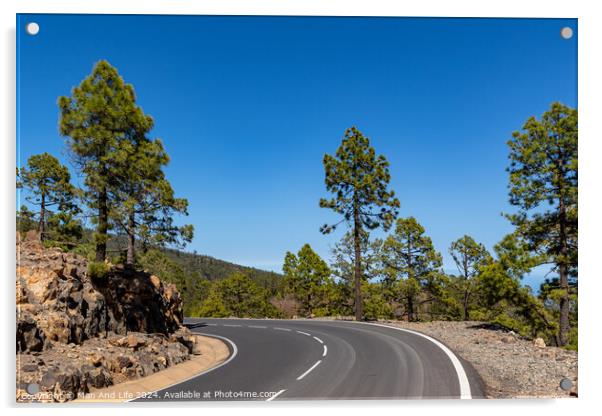 Outdoor road Acrylic by Man And Life