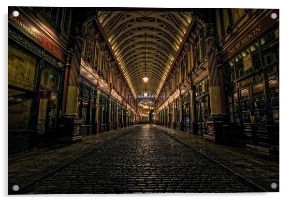 LeadenHall Market Acrylic by Ian Good