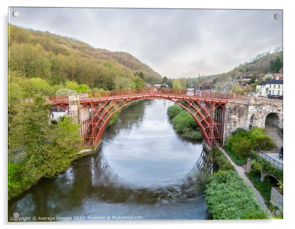The Ironbridge  Acrylic by Average Images