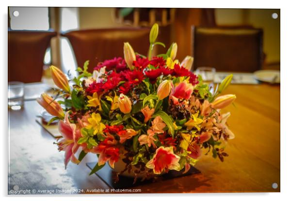 Table posy Acrylic by Average Images