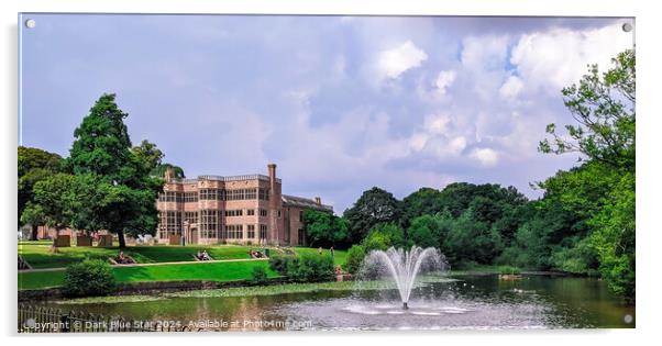 Astley Park in Chorley Acrylic by Dark Blue Star