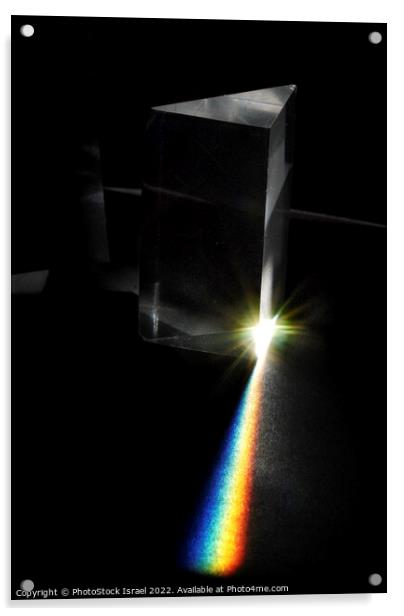 Light spectrum Acrylic by PhotoStock Israel