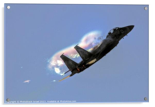 IAF F-15i Acrylic by PhotoStock Israel