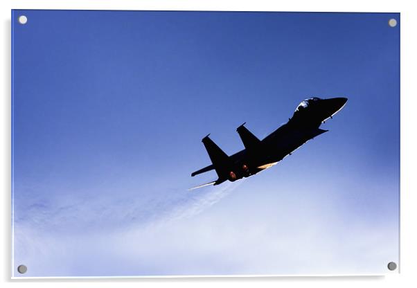 IAF F15I Fighter jet Acrylic by PhotoStock Israel