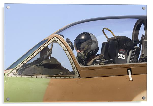 IDF Skyhawk jet Acrylic by PhotoStock Israel