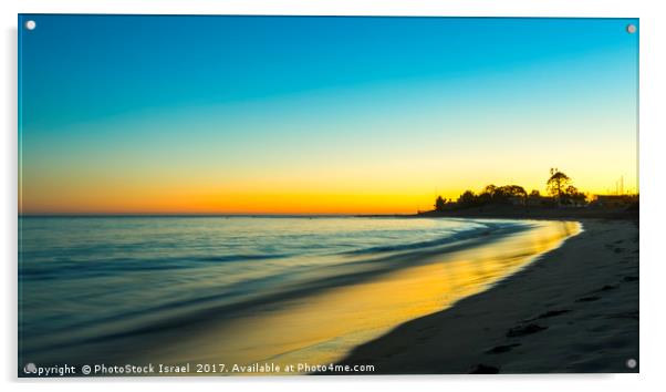 Sunset at Malibu Pier, California Acrylic by PhotoStock Israel