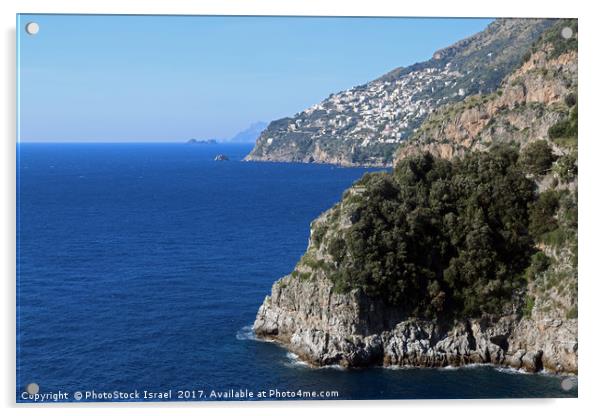 Amalfi, Campania, Italy Acrylic by PhotoStock Israel