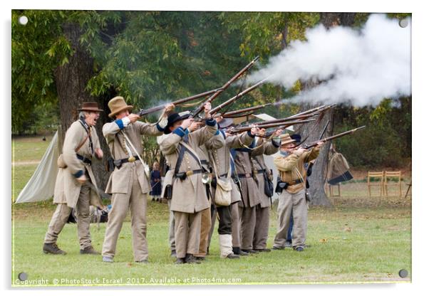 Civil War Weekend, Arkansas, USA Acrylic by PhotoStock Israel