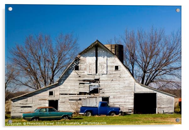 Old house Kansas KS USA Acrylic by PhotoStock Israel
