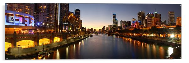 MELBOURNE, AUSTRALIA Acrylic by Eamon Fitzpatrick
