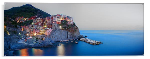 CINQUE TERRE, ITALY Acrylic by Eamon Fitzpatrick