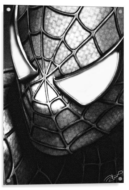 My friendly neighbourhood spiderman Acrylic by Rob Toombs