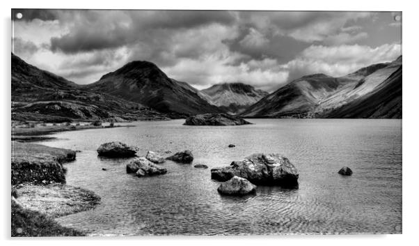 Wastwater  Acrylic by Sarah Couzens