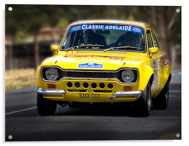 Classic Adelaide Rally Acrylic by Jim Filmer