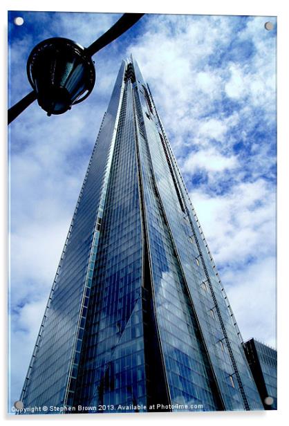 The Shard Acrylic by Stephen Brown